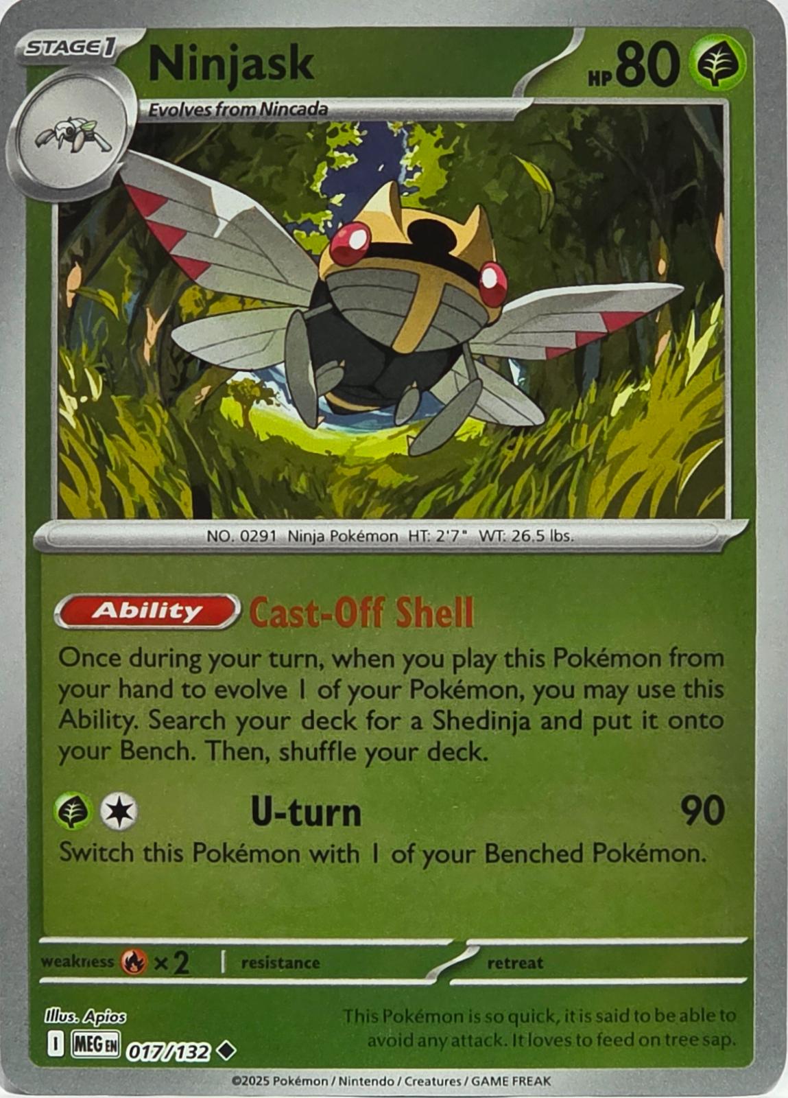 Ninjask [Reverse Holo]